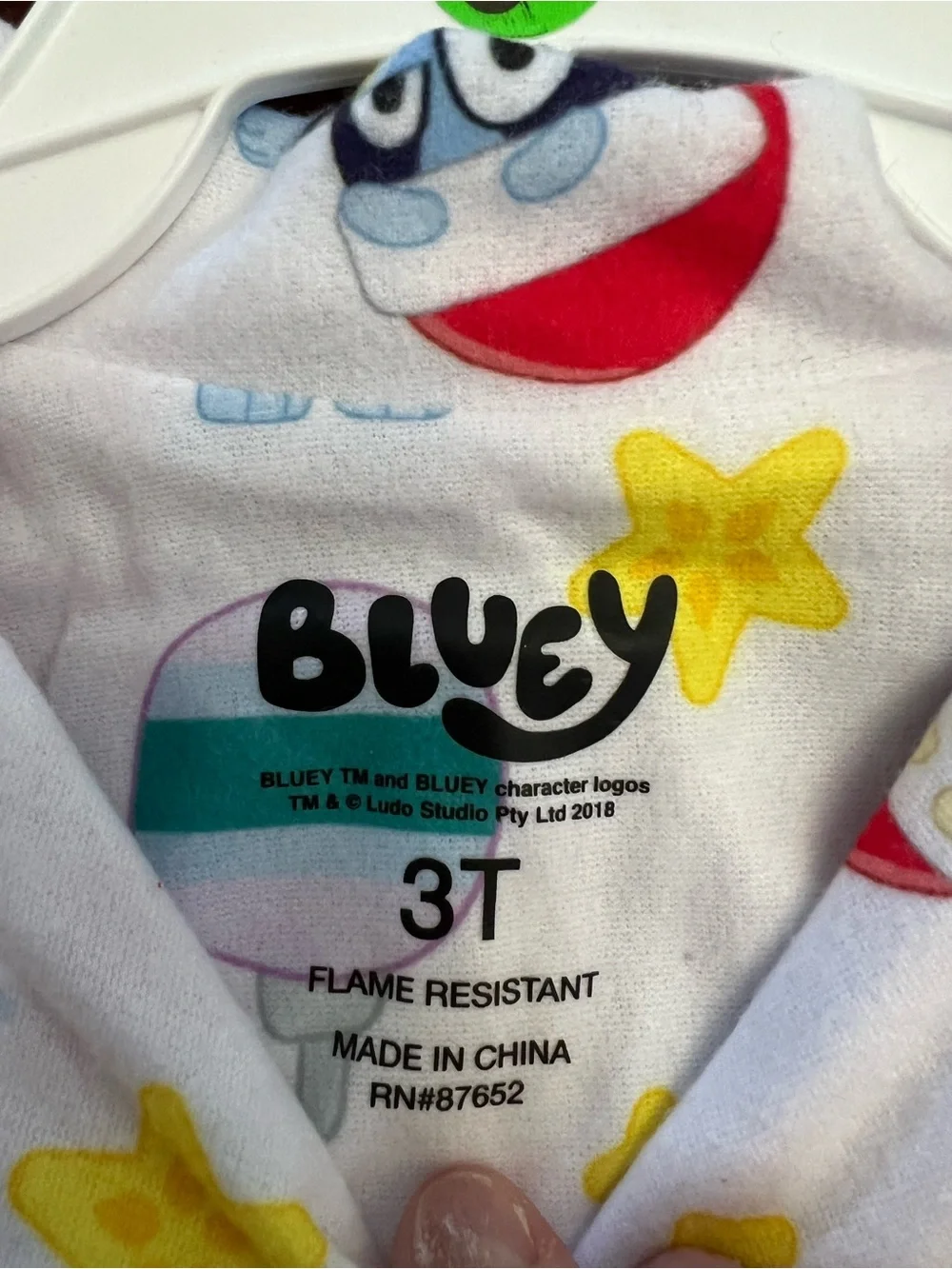 Bluey piece pajama